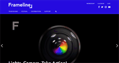 Desktop Screenshot of frameline.org